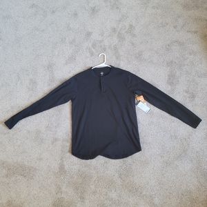 Western Rise X Cotton Henley Size Large